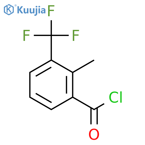 2-Methyl-3-(trifluoromethyl)benzoyl Chloride structure