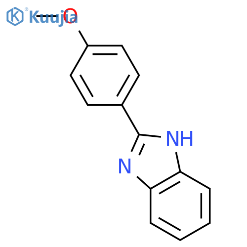 2-(4-methoxyphenyl)-1H-1,3-benzodiazole structure