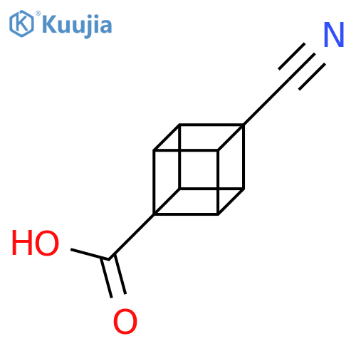 (1s,2R,3r,8S)-4-Cyanocubane-1-carboxylic acid structure