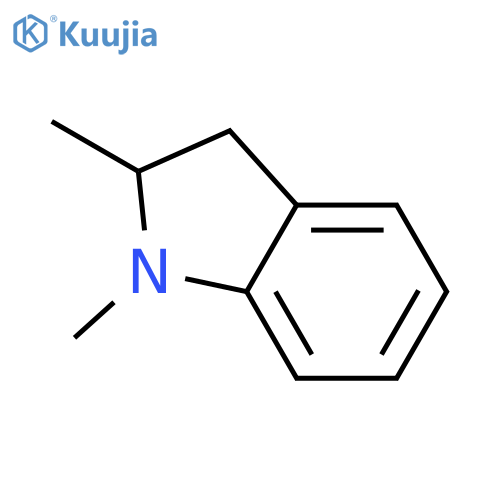 1H-Indole, 2,3-dihydro-1,2-dimethyl- structure