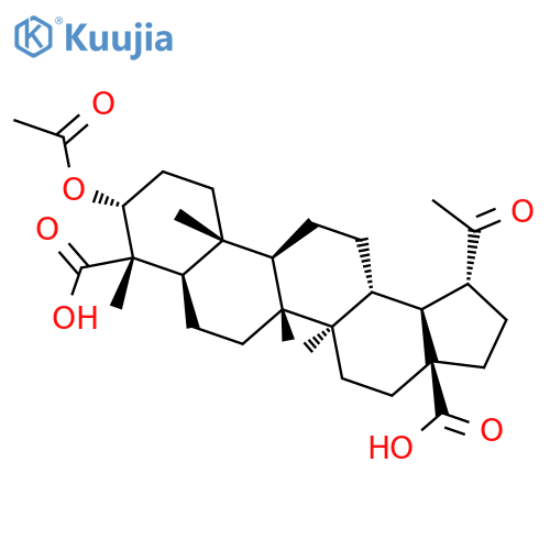 3α-Acetoxy-20-oxo -29-norlupane-23,28-dioic acid structure