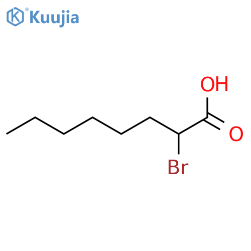 2-Bromooctanoic acid structure