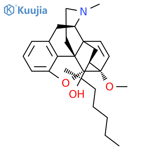 (2R)-2-[(2S,6R,14R,15S,16R)-15-Methoxy-5-methyl-13-oxa-5-azahexacyclo[13.2.2.12,8.01,6.02,14.012,20]icosa-8(20),9,11,18-tetraen-16-yl]heptan-2-ol structure