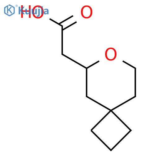 2-{7-oxaspiro3.5nonan-6-yl}acetic acid structure