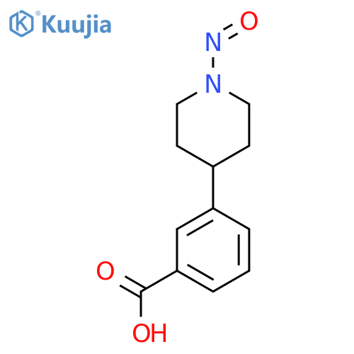 3-(1-Nitrosopiperidin-4-yl)benzoic acid structure