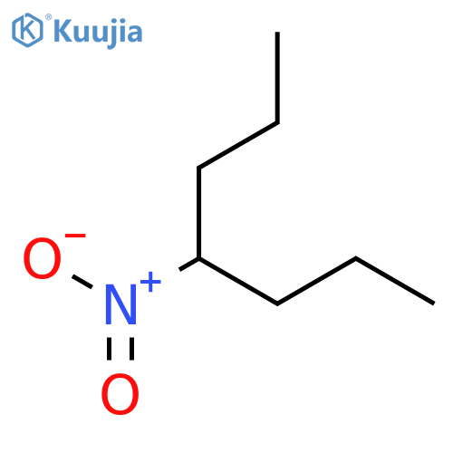 Heptane, 4-nitro- structure