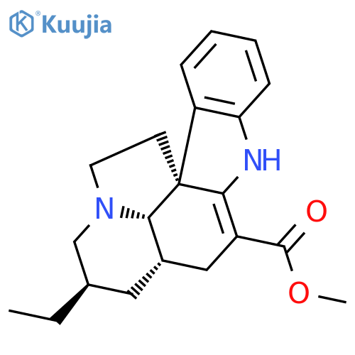 Methyl (1R,12S,14R,19S)-14-ethyl-8,16-diazapentacyclo[10.6.1.01,9.02,7.016,19]nonadeca-2,4,6,9-tetraene-10-carboxylate structure