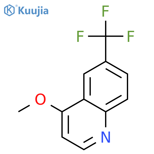 4-methoxy-6-(trifluoromethyl)quinoline structure