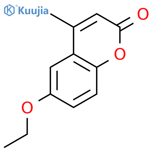 2H-1-Benzopyran-2-one,6-ethoxy-4-methyl- structure