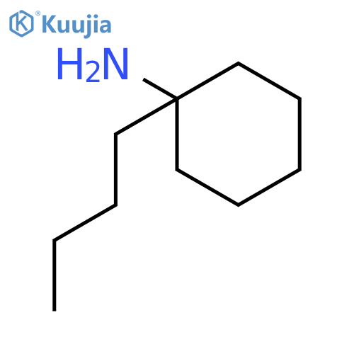 1-butylcyclohexan-1-amine structure