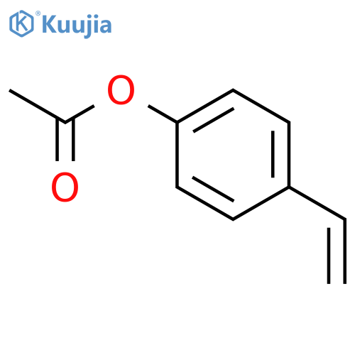 4-Acetoxystyrene structure