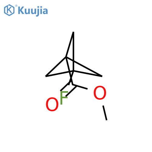 methyl 3-fluorobicyclo[1.1.1]pentane-1-carboxylate structure