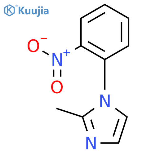 2-methyl-1-(2-nitrophenyl)-1H-Imidazole structure