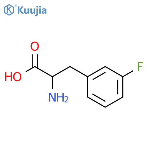 3-Fluoro-DL-phenylalanine structure