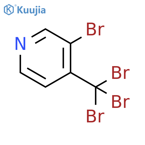 3-Bromo-4-(tribromomethyl)pyridine structure