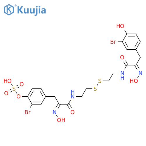 Psammaplin A; 4'-O-Sulfate structure