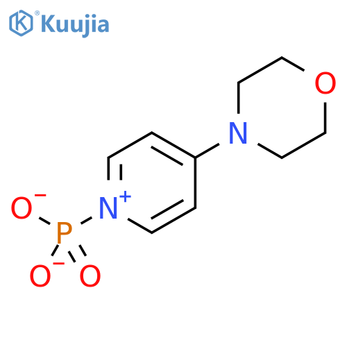 Pyridinium, 4-(4-morpholinyl)-1-phosphono-, inner salt, ion(1-) (9CI) structure