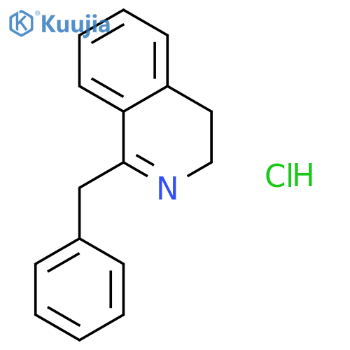 1-Benzyl-3,4-dihydroisoquinoline Hydrochloride structure