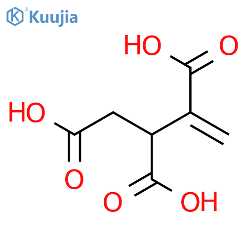 3-Butene-1,2,3-tricarboxylicacid structure