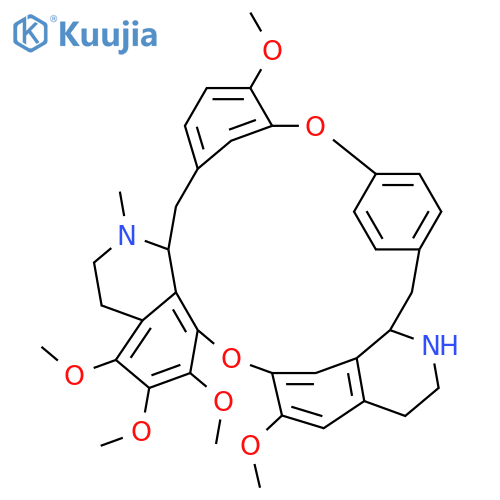 16H-1,24:6,9-Dietheno-11,15-metheno-2H-pyrido[2',3':17,18][1,11]dioxacycloeicosino[2,3,4-ij]isoquinoline,3,4,4a,5,16a,17,18,19-octahydro-12,20,21,22,26-pentamethoxy-17-methyl-,(4aS,16aS)- (9CI) structure