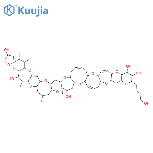 Ciguatoxin 3C (Pacific); 1,6-Deepoxy, 1,6,51-trihydroxy, 2,3-dihydro structure