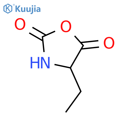 2,5-Oxazolidinedione,  4-ethyl- structure