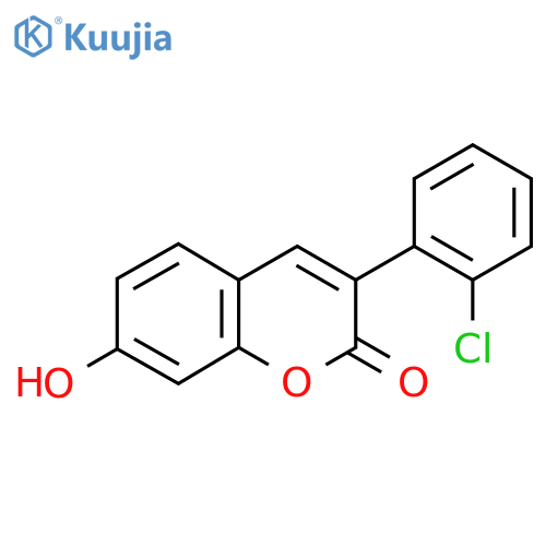 3(2-Chlorophenyl)-7-Hydroxycoumarin structure