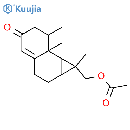12-Hydroxy-1(10)-aristolen-2-one; (11R)-form, 12-Ac structure