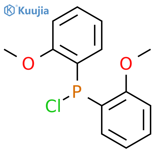 Chlorobis(2-methoxyphenyl)phosphine structure