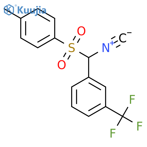 Benzene,1-[isocyano[(4-methylphenyl)sulfonyl]methyl]-3-(trifluoromethyl)- structure
