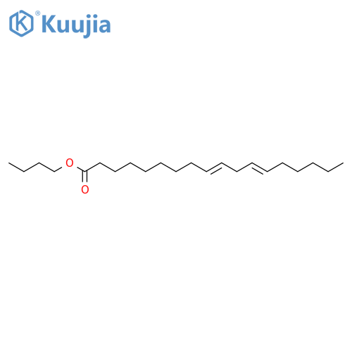 9,12-Octadecadienoicacid (9Z,12Z)-, butyl ester structure