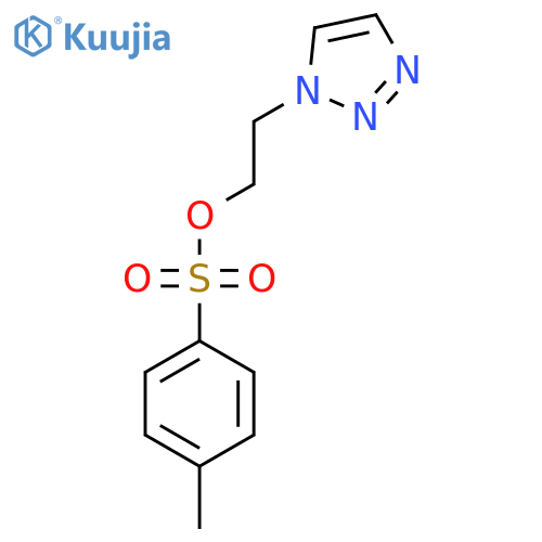 2-(1,2,3-Triazol-1-yl)ethyl 4-toluenesulphonate structure