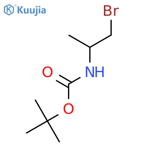 (S)-tert-Butyl 1-Bromopropan-2-ylcarbamate structure