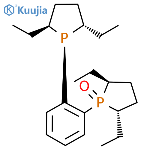(2S,5S)-1-(2-((2S,5S)-2,5-Diethylphospholan-1-yl)phenyl)-2,5-diethylphospholane 1-oxide structure