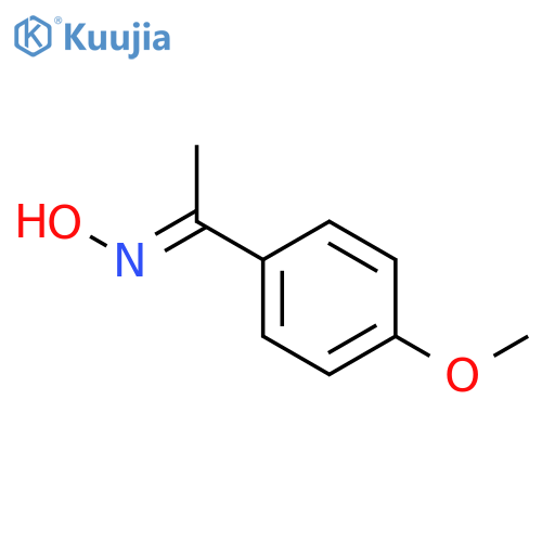 Ethanone, 1-(4-methoxyphenyl)-, oxime, (1E)- structure