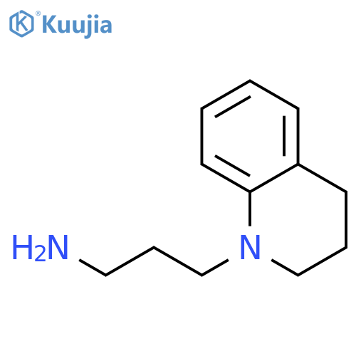 3-(1,2,3,4-tetrahydroquinolin-1-yl)propan-1-amine structure