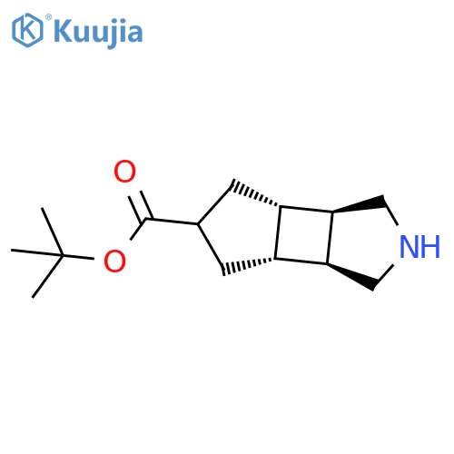 tert-butyl (1R,2S,6R,7S)-4-azatricyclo5.3.0.0,2,6decane-9-carboxylate structure