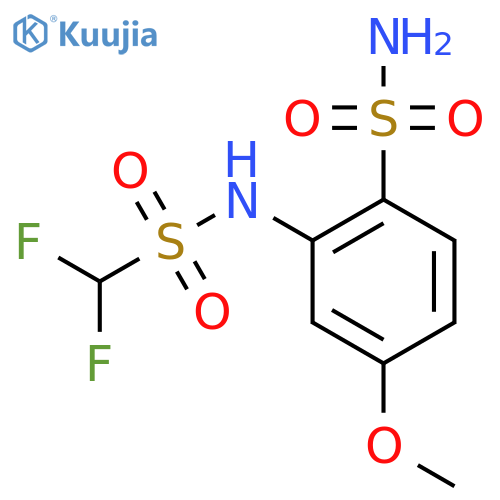 2-(Difluoromethanesulfonamido)-4-methoxybenzene-1-sulfonamide structure
