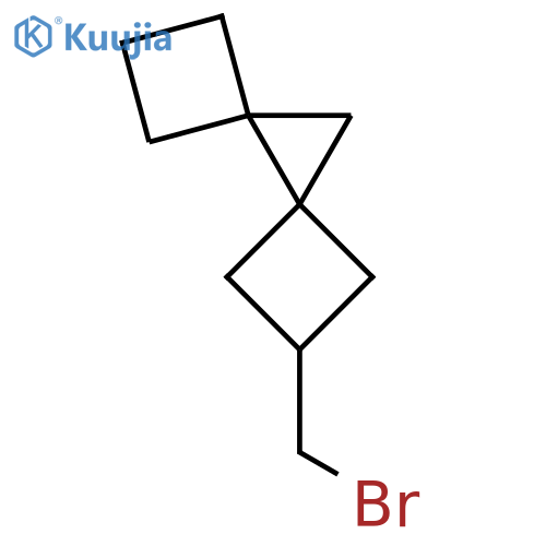 2-(bromomethyl)dispiro3.0.3^{5}.1^{4}nonane, Mixture of diastereomers structure
