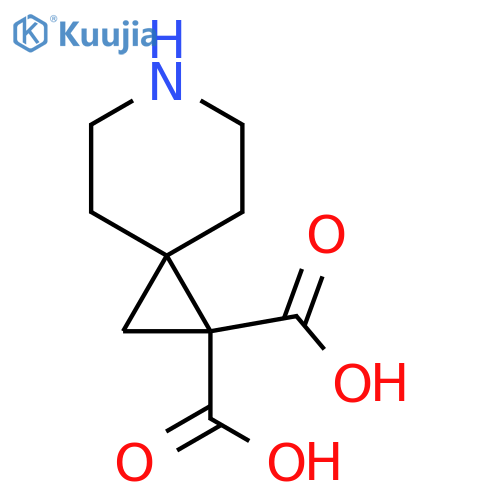 6-azaspiro2.5octane-1,1-dicarboxylic acid structure
