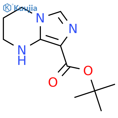 tert-butyl 1H,2H,3H,4H-imidazo1,5-apyrimidine-8-carboxylate structure