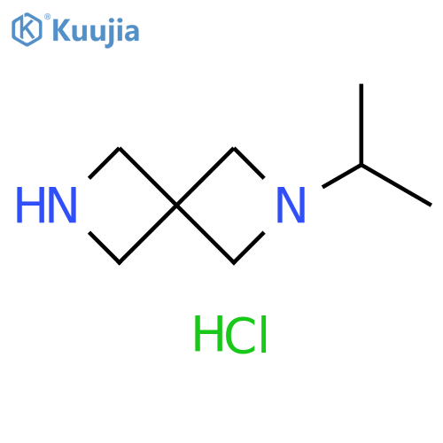 2-(propan-2-yl)-2,6-diazaspiro3.3heptane dihydrochloride structure
