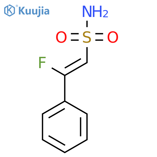2-Fluoro-2-phenylethene-1-sulfonamide structure