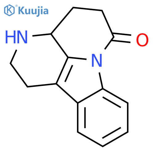 6H-Indolo[3,2,1-de][1,5]naphthyridin-6-one,1,2,3,3a,4,5-hexahydro- structure