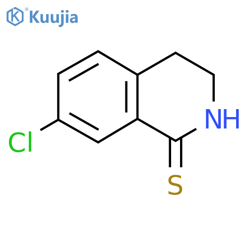 7-Chloro-3,4-dihydroisoquinoline-1(2H)-thione structure