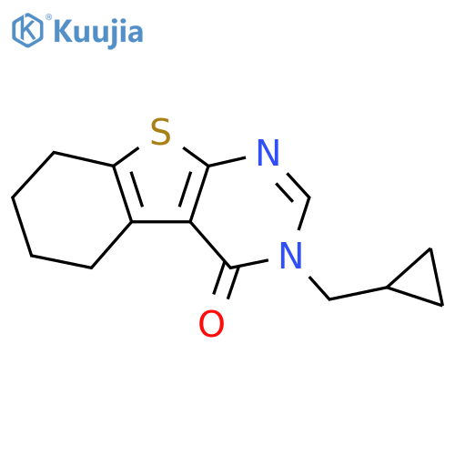 4-(Cyclopropylmethyl)-8-thia-4,6-diazatricyclo[7.4.0.0^{2,7}]trideca-1(9),2(7),5-trien-3-one structure