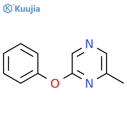 2-Methyl-6-phenoxypyrazine structure