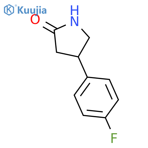 4-(4-Fluorophenyl)pyrrolidin-2-one structure