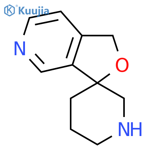 1H-spiro[furo[3,4-c]pyridine-3,3'-piperidine] structure