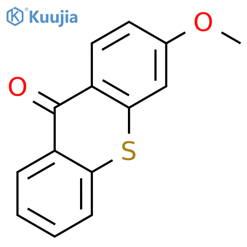 9H-Thioxanthen-9-one, 3-methoxy- structure